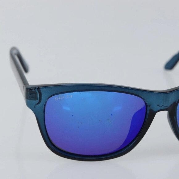 GUCCI Sunglasses Plastic Blue Auth main image 12